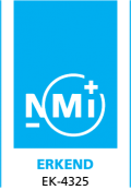 Logo NMi - Erkend